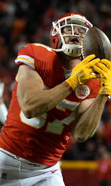 Chiefs tight end Travis Kelce is among NFL's best receivers
